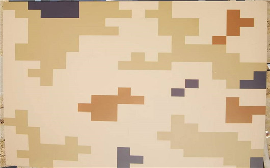 杨浦荒漠迷彩漆喷涂